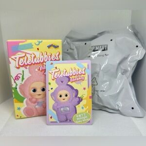 AUTHENTIC PopMart Teletubbies Figure-OpenBox,SealedBag-Midnight Tinky Winky